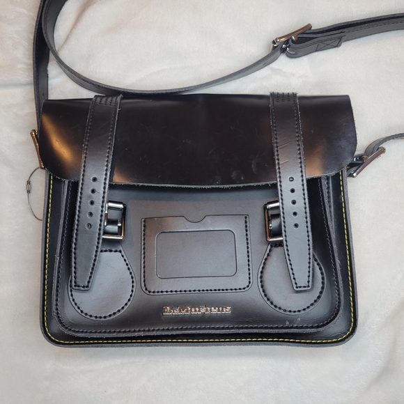 Dr. Martens Handbags - Dr. Marten's Black Satchel Bag Purse